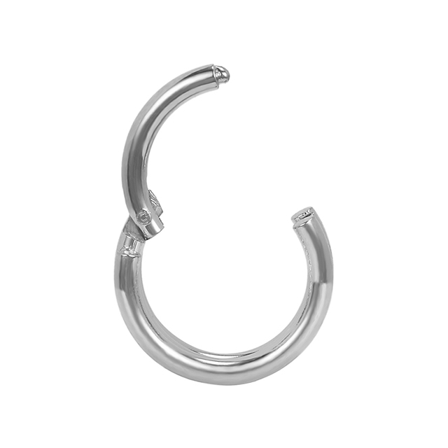 Titanium European and American style simple nose ring wholesale