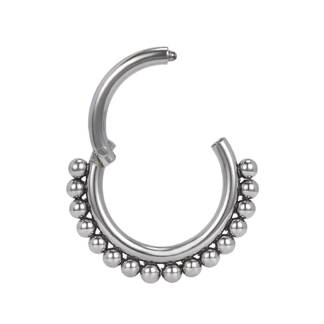 High Quality Nose Jewelry Titanium Nose Piercing Ring Hoop Body Jewelry OEM