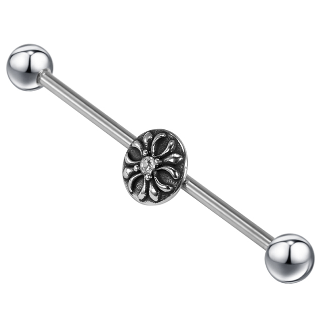 Stainless Steel Exquisite Popular Pattern Industrial Barbell Custom Wholesale